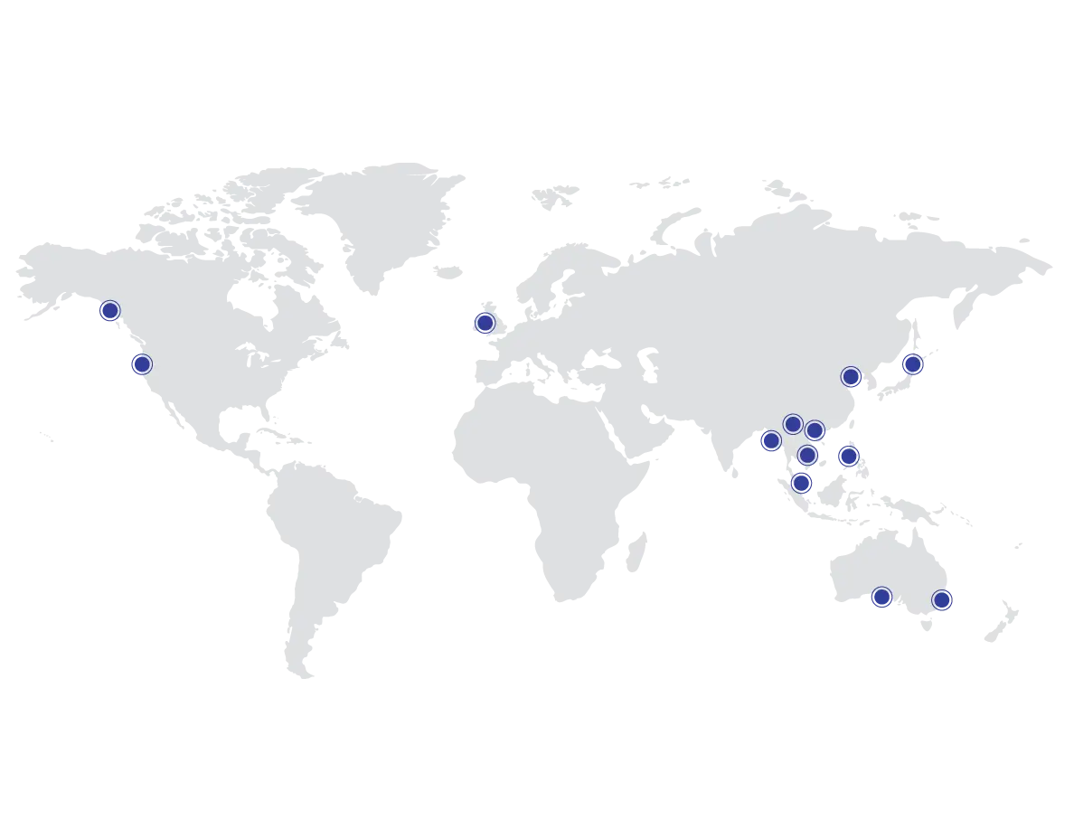About Us Map