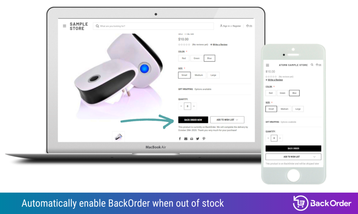 What does BackOrder mean? BackOrder meaning and Definition